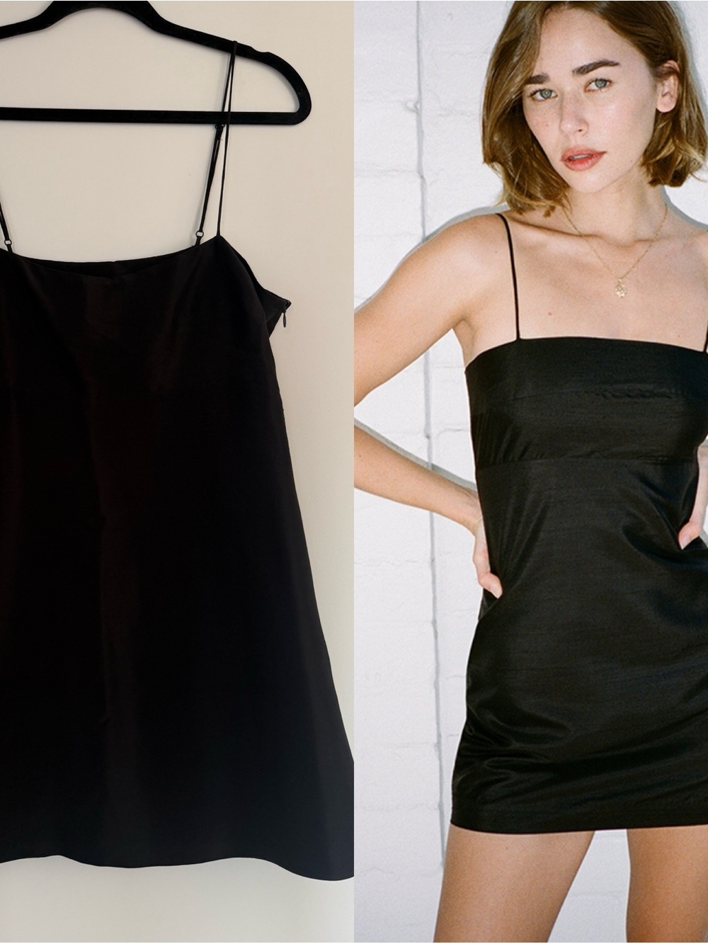 Réalisation Par The Christy Dress in Black | SIZE L